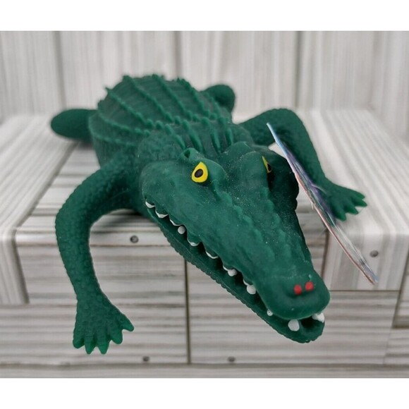 Crocodile Imperial Life Like Stretchable Squishy Alligator Figure Ja-Ru Croc Toy - Picture 4 of 16